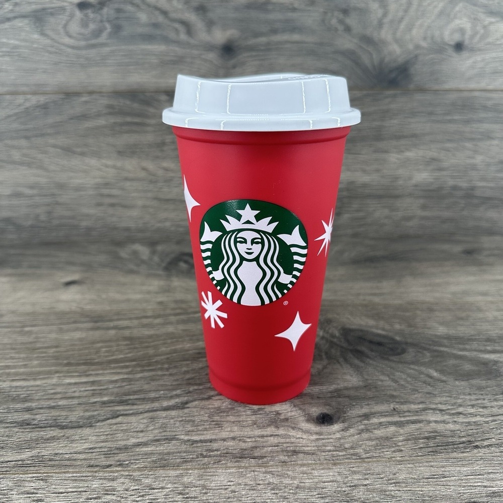 Starbucks 2022 Reusable Holiday Cup 25th Anniversary Red Limited Edition